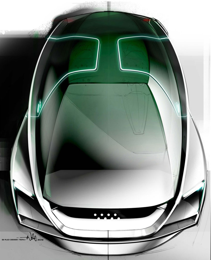 Illustration for article titled Audi designed this badass concept car for Ender's Game